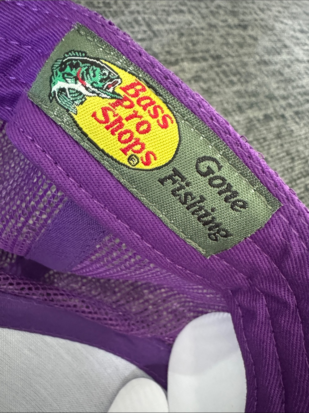 NWT Bass Pro Shops Purple Hat - Picture 5 of 7